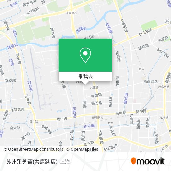 苏州采芝斋(共康路店)地图