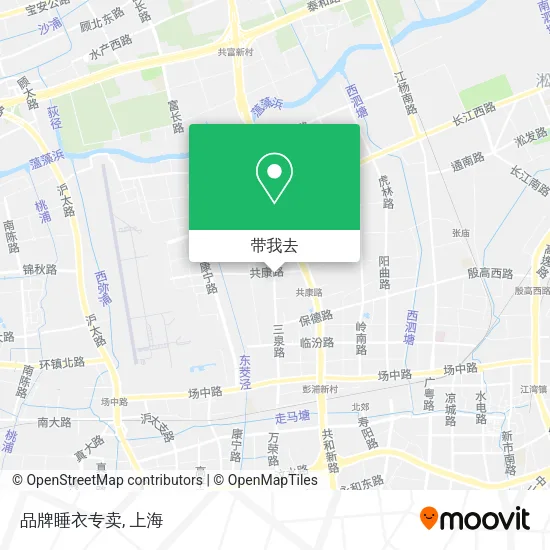 品牌睡衣专卖地图