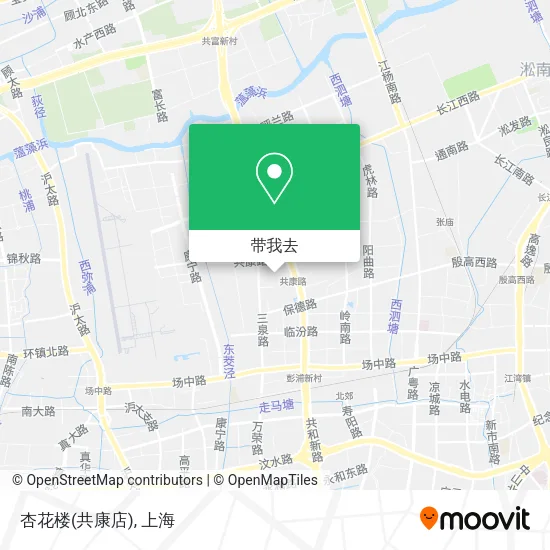 杏花楼(共康店)地图