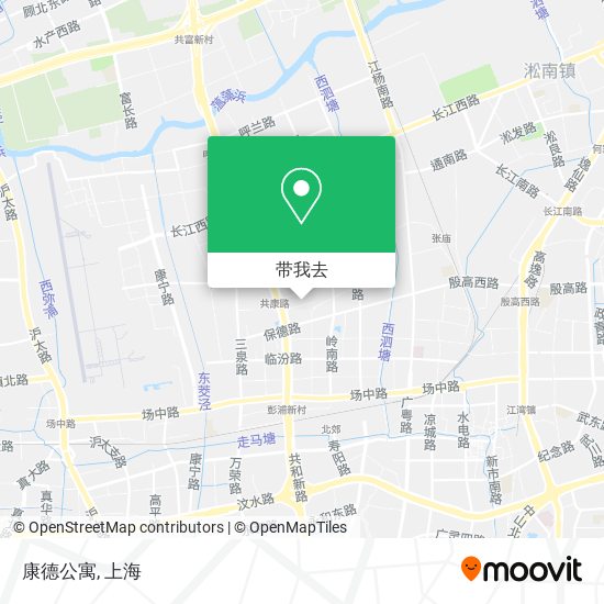 康德公寓地图