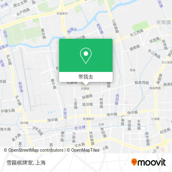 雪颖棋牌室地图