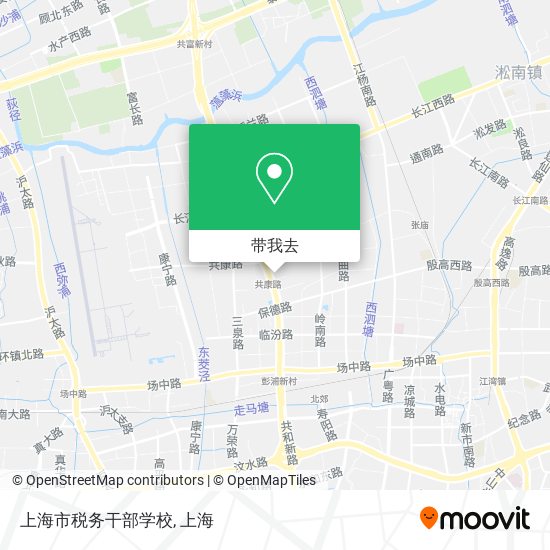 上海市税务干部学校地图
