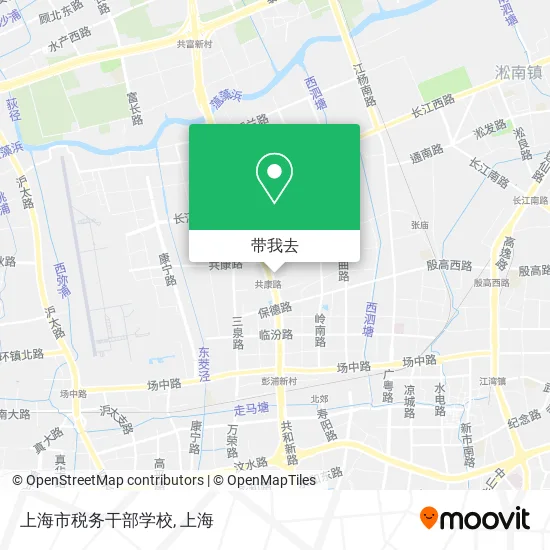 上海市税务干部学校地图
