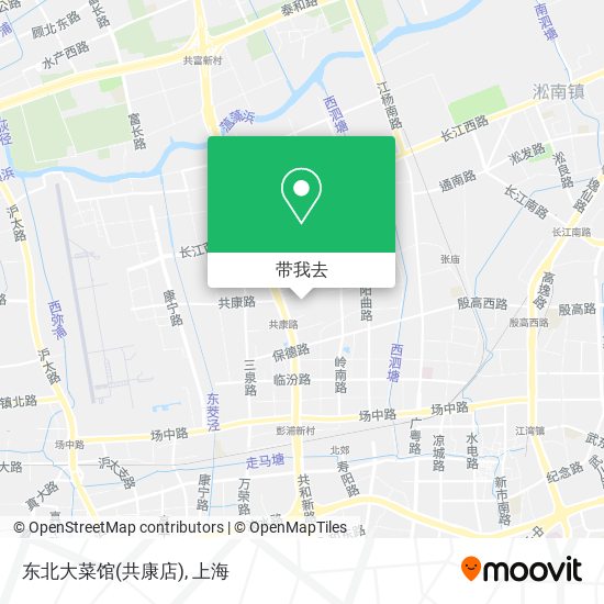 东北大菜馆(共康店)地图
