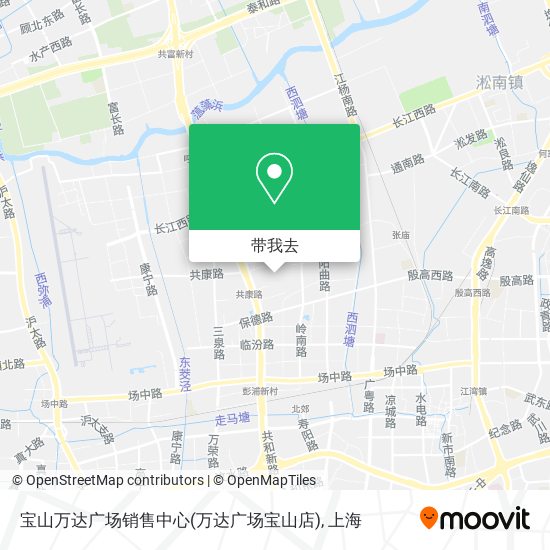 宝山万达广场销售中心(万达广场宝山店)地图