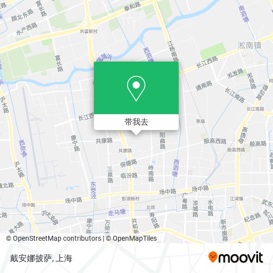 戴安娜披萨地图