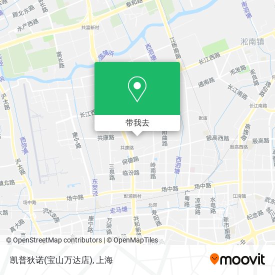 凯普狄诺(宝山万达店)地图