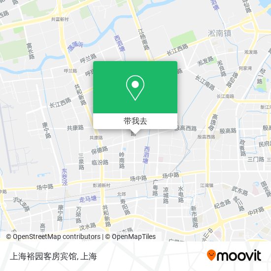 上海裕园客房宾馆地图
