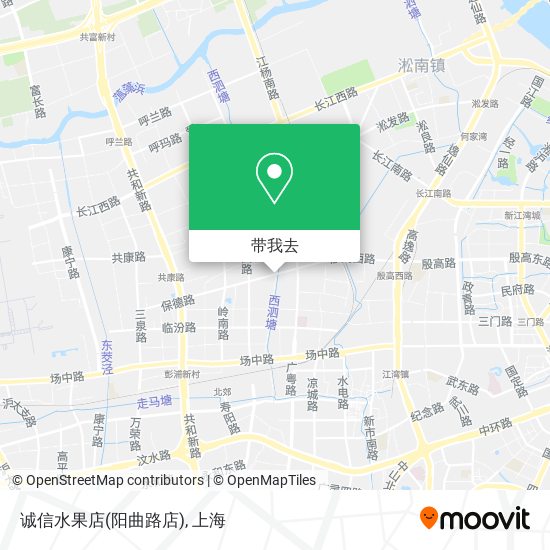 诚信水果店(阳曲路店)地图