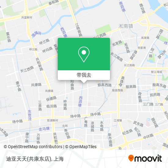 迪亚天天(共康东店)地图