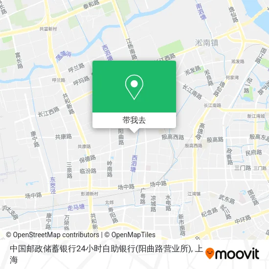 中国邮政储蓄银行24小时自助银行(阳曲路营业所)地图