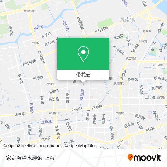 家庭海洋水族馆地图