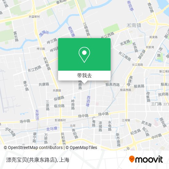 漂亮宝贝(共康东路店)地图