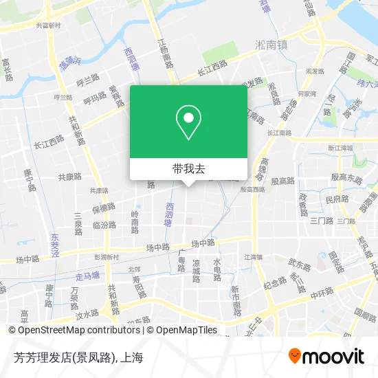 芳芳理发店(景凤路)地图