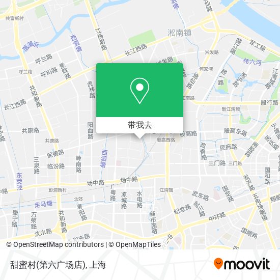 甜蜜村(第六广场店)地图