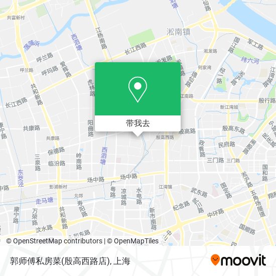 郭师傅私房菜(殷高西路店)地图