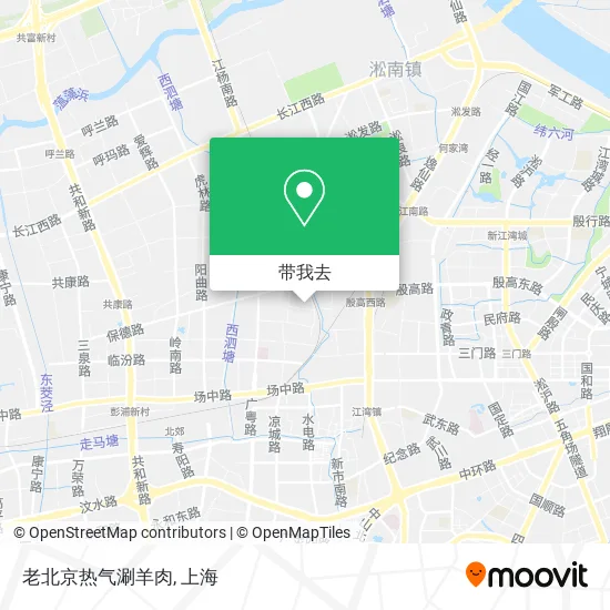 老北京热气涮羊肉地图