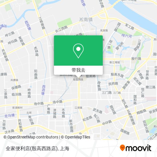 全家便利店(殷高西路店)地图