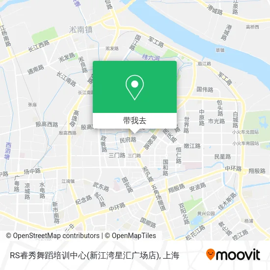 RS睿秀舞蹈培训中心(新江湾星汇广场店)地图