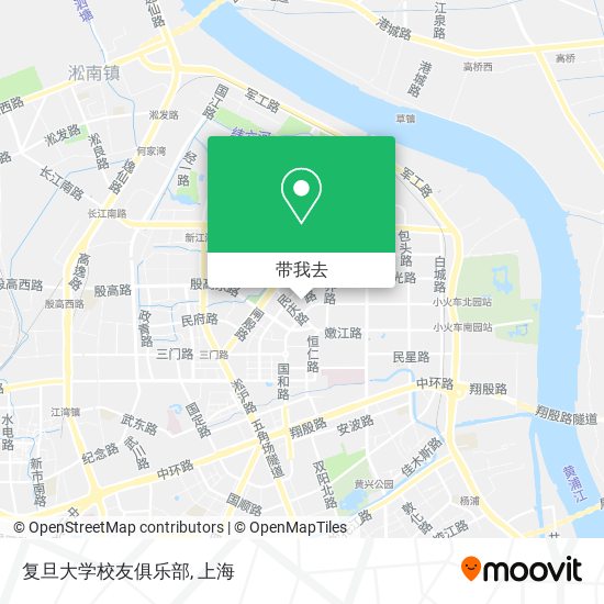 复旦大学校友俱乐部地图
