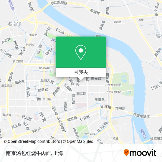 南京汤包红烧牛肉面地图
