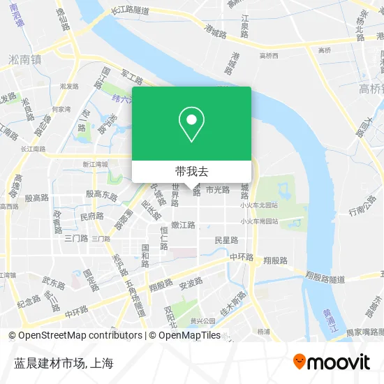 蓝晨建材市场地图