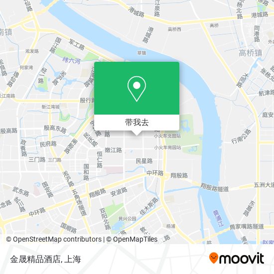 金晟精品酒店地图