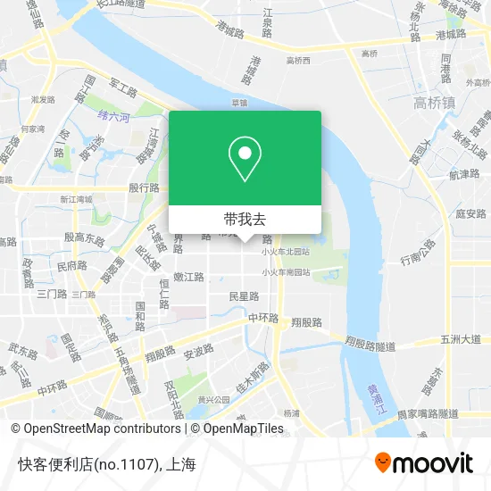 快客便利店(no.1107)地图