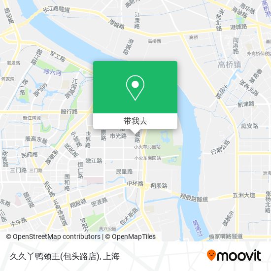 久久丫鸭颈王(包头路店)地图