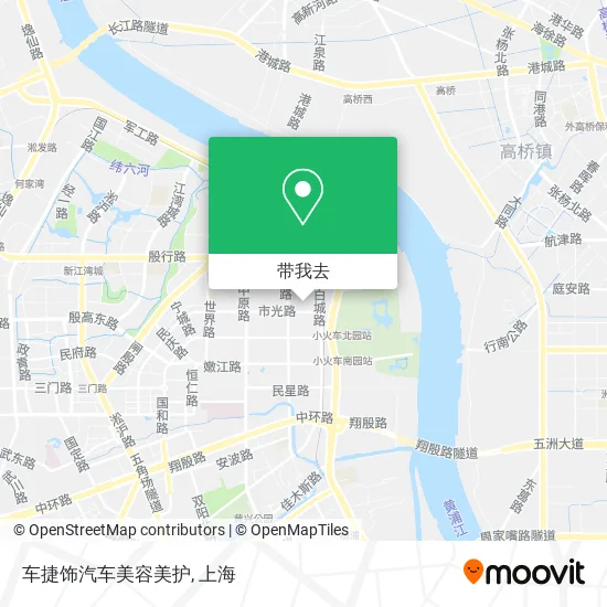 车捷饰汽车美容美护地图