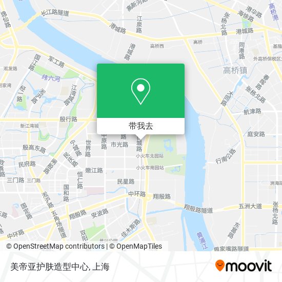 美帝亚护肤造型中心地图