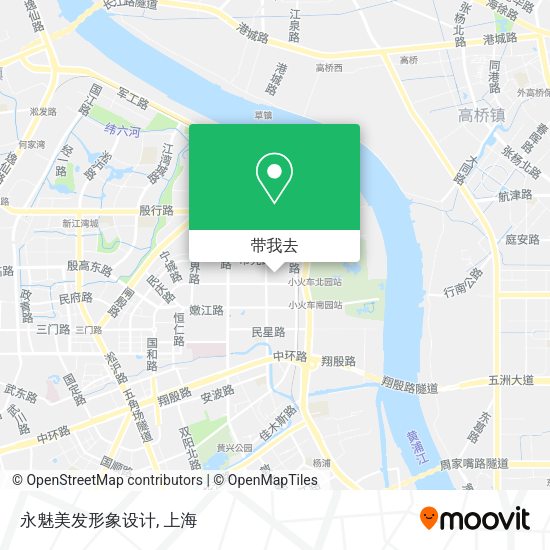 永魅美发形象设计地图