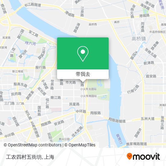工农四村五街坊地图