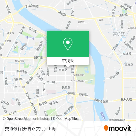 交通银行(开鲁路支行)地图