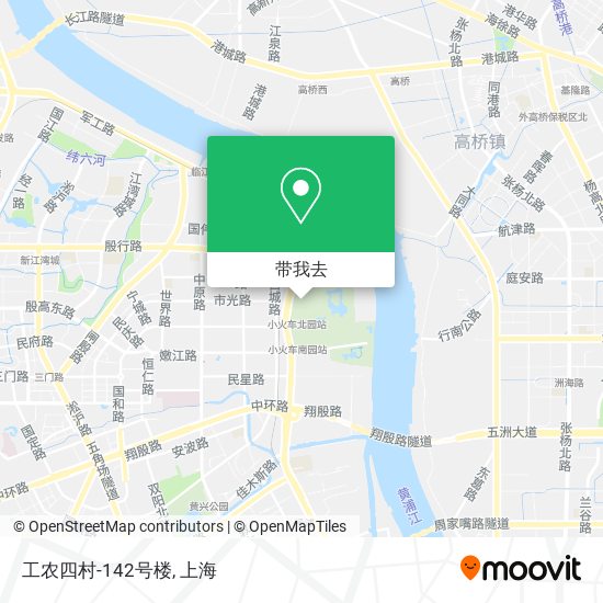 工农四村-142号楼地图