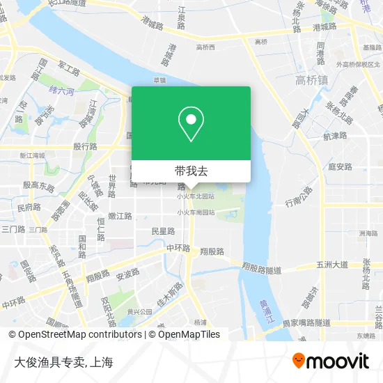 大俊渔具专卖地图