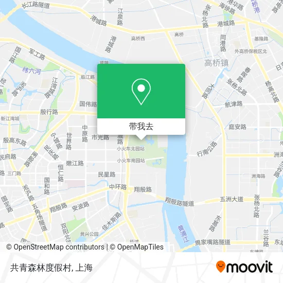 共青森林度假村地图