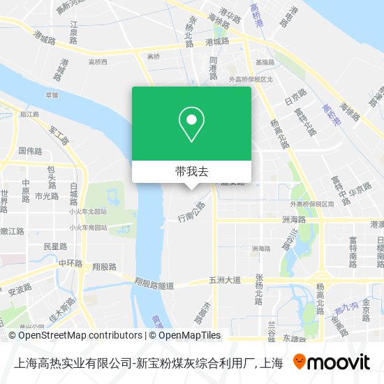 上海高热实业有限公司-新宝粉煤灰综合利用厂地图