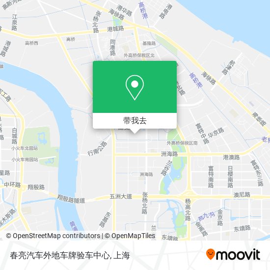 春亮汽车外地车牌验车中心地图