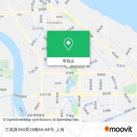 兰嵩路360弄26幢66-68号地图