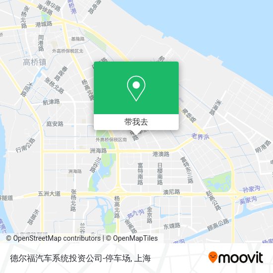 德尔福汽车系统投资公司-停车场地图