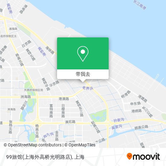 99旅馆(上海外高桥光明路店)地图