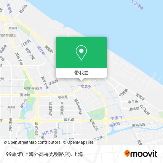 99旅馆(上海外高桥光明路店)地图