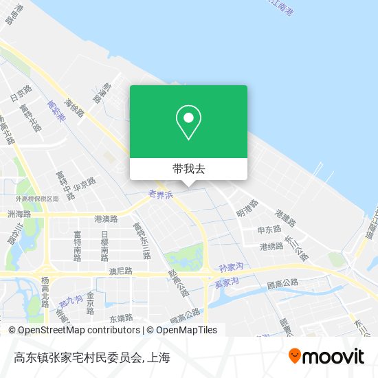 高东镇张家宅村民委员会地图