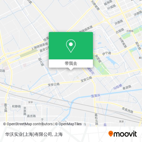 华沃实业(上海)有限公司地图