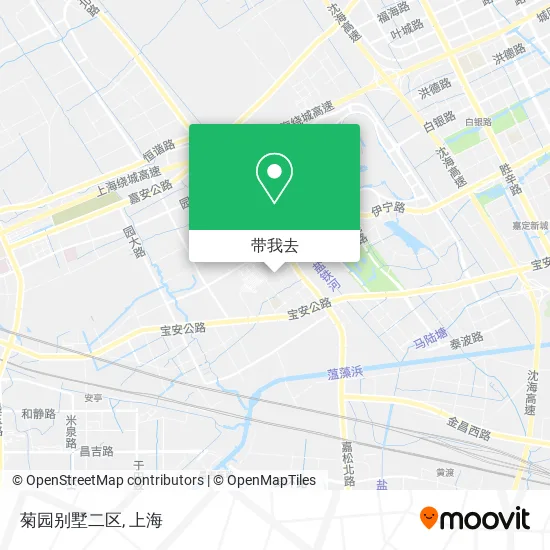 菊园别墅二区地图