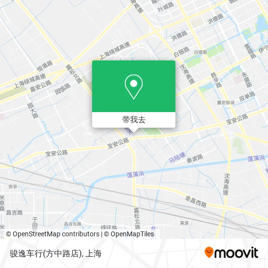 骏逸车行(方中路店)地图