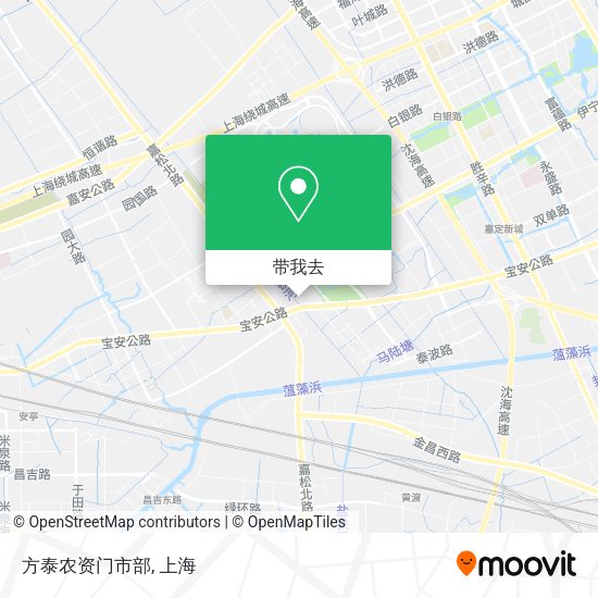 方泰农资门市部地图