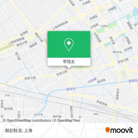 都彭鞋业地图