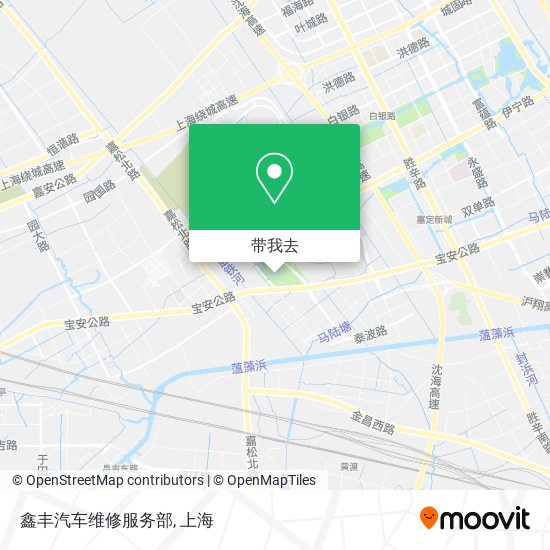 鑫丰汽车维修服务部地图
